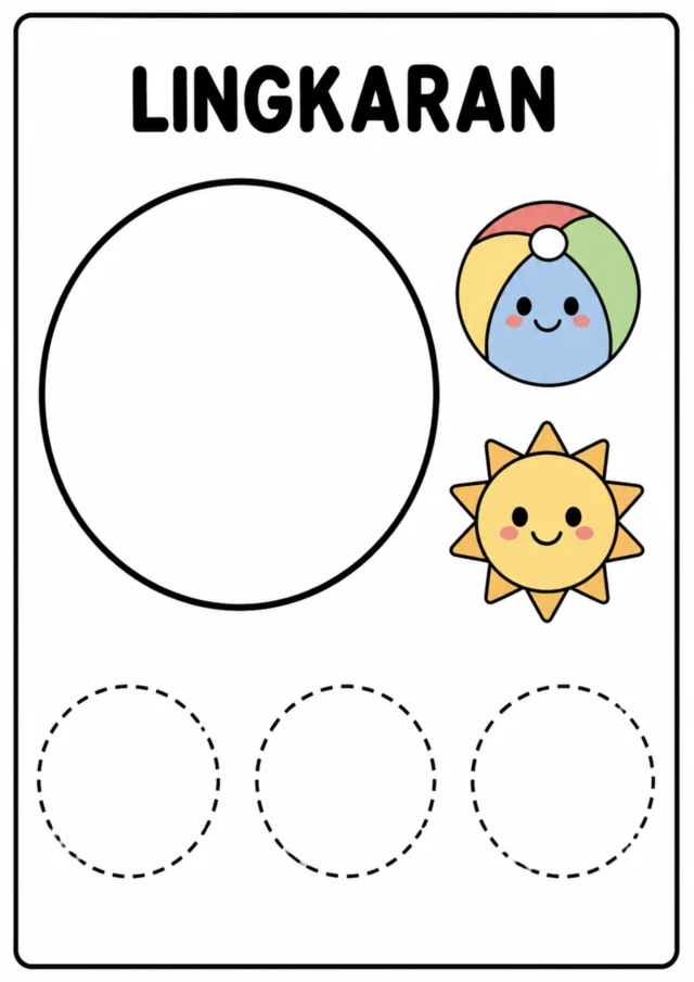 Worksheet bentuk dasar