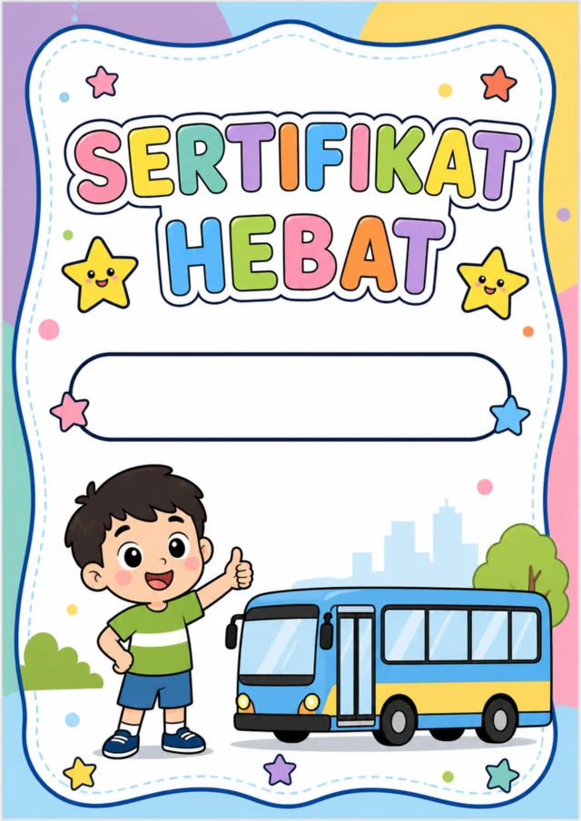 Sertifikat dan reward printable